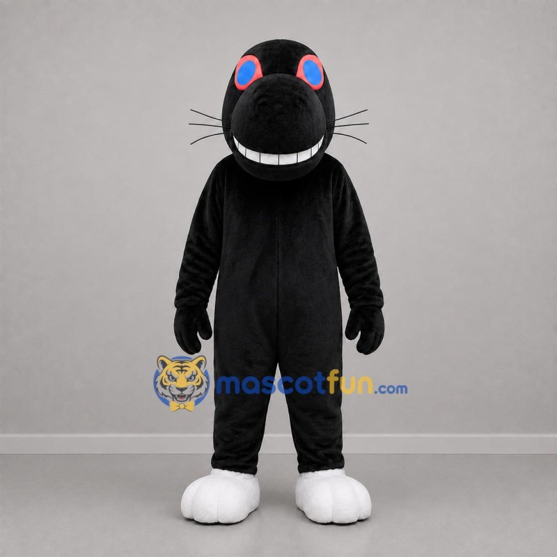 Custom Black and White Seal Mascot Costume Adult Full Body Suit for Ocean Events