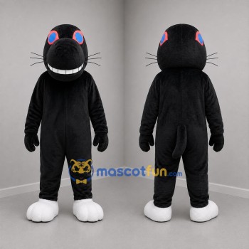 Custom Black and White Seal Mascot Costume Adult Full Body Suit for Ocean Events