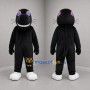 Custom Black and White Seal Mascot Costume Adult Full Body Suit for Ocean Events