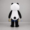 Custom Black and White Panda Mascot Costume Adult Full Body Suit for Zoo Events