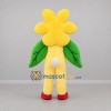 Custom Yellow and Green Flower Mascot Costume Adult Full Body Suit for Garden Events