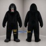 Custom Black Gorilla Mascot Costume Adult Full Body Suit for Wildlife Events