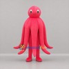 Custom Pink Octopus Mascot Costume Adult Full Body Suit for Ocean Events