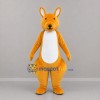 Custom Golden Brown and White Kangaroo Mascot Costume Adult Full Body Suit for Wildlife Events