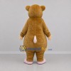 Custom Brown and Cream Rat Mascot Costume Adult Full Body Suit for Children's Events