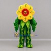 Custom Yellow and Green Flower Mascot Costume Adult Full Body Suit for Garden Events
