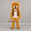 Custom Golden Brown and Tan Lion Mascot Costume Adult Full Body Suit for Adventure Events