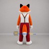 Custom Orange White and Red Fox Mascot Costume Adult Full Body Suit for Children's Events