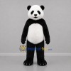 Custom Black and White Panda Mascot Costume Adult Full Body Suit for Wildlife Events