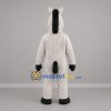 Custom Gray and Black Donkey Mascot Costume Adult Full Body Suit for Farm Events