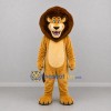 Custom Golden Brown Lion Mascot Costume Adult Full Body Suit for Zoo Events