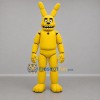 Custom Yellow Robot Rabbit Mascot Costume Adult Full Body Suit for Halloween Events