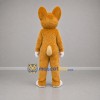 Custom Brown and Cream Rabbit Mascot Costume Adult Full Body Suit for Easter Events