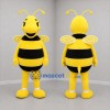 Custom Yellow and Black Bee Mascot Costume Adult Full Body Suit for Garden Events