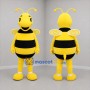 Custom Yellow and Black Bee Mascot Costume Adult Full Body Suit for Garden Events