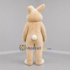 Custom Cream and White Rabbit Mascot Costume Adult Full Body Suit for Easter Events