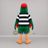 Custom Green Black and White Parrot Mascot Costume Adult Full Body Suit for Tropical Events
