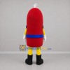 Custom Red and Yellow Fire Extinguisher Mascot Costume Adult Full Body Suit for Fire Safety Events