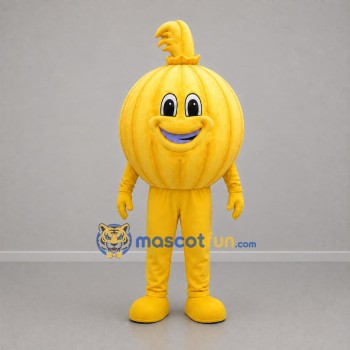 Custom Golden Yellow Onion Mascot Costume Adult Full Body Suit for Food Promotions