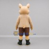 Custom Peach and Beige Pig Mascot Costume Adult Full Body Suit for Farm Events