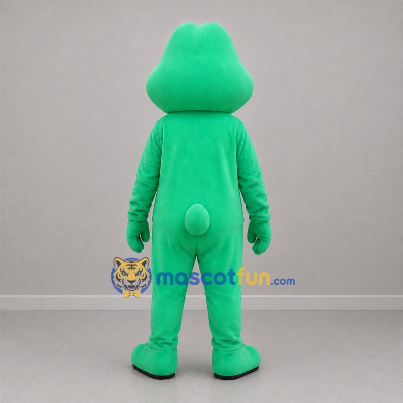 Custom Green Frog Mascot Costume Adult Full Body Suit for Nature Events