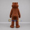 Custom Brown and Tan Bear Mascot Costume Adult Full Body Suit for Wildlife Events