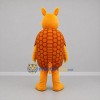 Custom Orange and Yellow Armadillo Mascot Costume Adult Full Body Suit for Wildlife Events