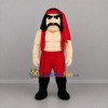 Custom Red and Black Pirate Mascot Costume Adult Full Body Suit for Costume Parties
