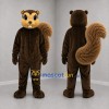 Custom Brown and Tan Squirrel Mascot Costume Adult Full Body Suit for Nature Events