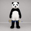 Custom Black and White Panda Mascot Costume Adult Full Body Suit for Wildlife Events