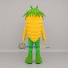 Custom Yellow and Green Corn Mascot Costume Adult Full Body Suit for Harvest Festivals