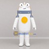 Custom White Gray and Yellow Robot Mascot Costume Adult Full Body Suit for Science Events