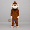 Custom Brown and Tan Monkey Mascot Costume Adult Full Body Suit for Jungle Events