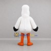 Custom White and Yellow Seabird Mascot Costume Adult Full Body Suit for Beach Events