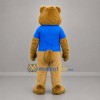 Custom Brown and Blue Rodent Mascot Costume Adult Full Body Suit for Nature Events