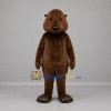Custom Brown Rodent Mascot Costume Adult Full Body Suit for Wildlife Events