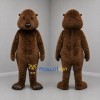 Custom Brown Rodent Mascot Costume Adult Full Body Suit for Wildlife Events