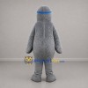 Custom Gray and Blue Seal Mascot Costume Adult Full Body Suit for Aquatic Events