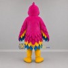 Custom Pink Yellow and Blue Parrot Mascot Costume Adult Full Body Suit for Tropical Events