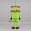 Custom Green and Brown Birthday Cake Mascot Costume Adult Full Body Suit for Birthday Parties