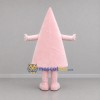 Custom Pink Red and Green Pizza Slice Mascot Costume Adult Full Body Suit for Food Promotions