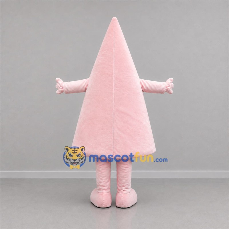 Custom Pink Red and Green Pizza Slice Mascot Costume Adult Full Body Suit for Food Promotions