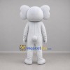 Custom Light Gray and White Koala Mascot Costume Adult Full Body Suit for Children's Events