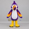 Custom Purple and Yellow Parrot Mascot Costume Adult Full Body Suit for Tropical Events