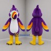 Custom Purple and Yellow Parrot Mascot Costume Adult Full Body Suit for Tropical Events