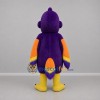 Custom Purple Orange and Yellow Parrot Mascot Costume Adult Full Body Suit for Tropical Events