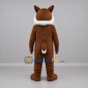 Custom Brown and White Lynx Mascot Costume Adult Full Body Suit for Wildlife Events