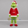Custom Green and Red Christmas Monster Mascot Costume Adult Full Body Suit for Christmas Events