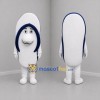 Custom White and Navy Blue Flip Flop Mascot Costume Adult Full Body Suit for Beach Events
