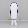 Custom White and Navy Blue Flip Flop Mascot Costume Adult Full Body Suit for Beach Events